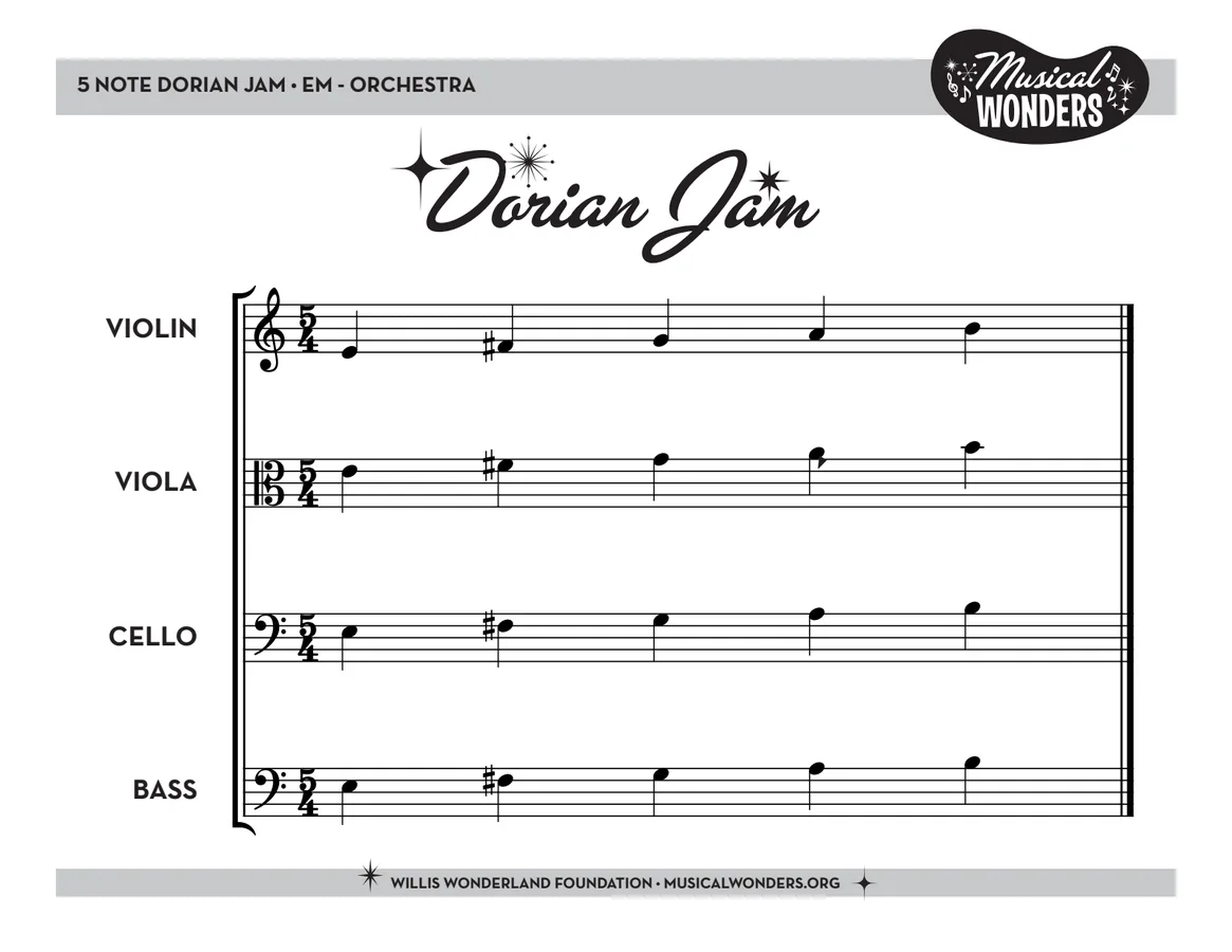 Preview of Orchestra Handout