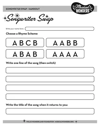 Preview for Songwriter Swap